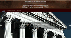 Desktop Screenshot of miguelhernandezlaw.com